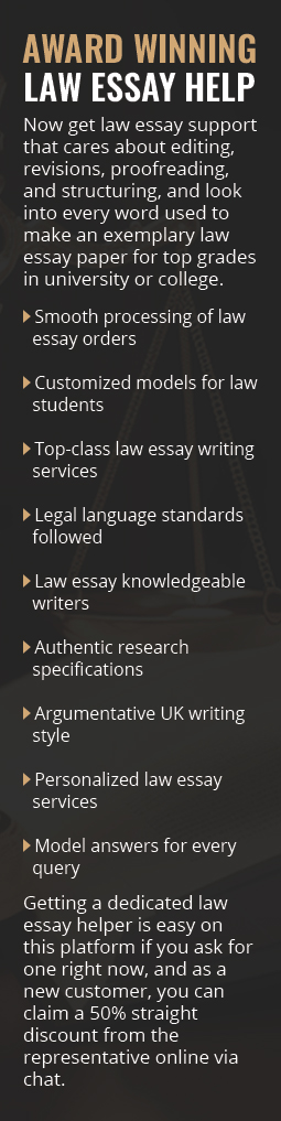 Award Winning Law Essay Help